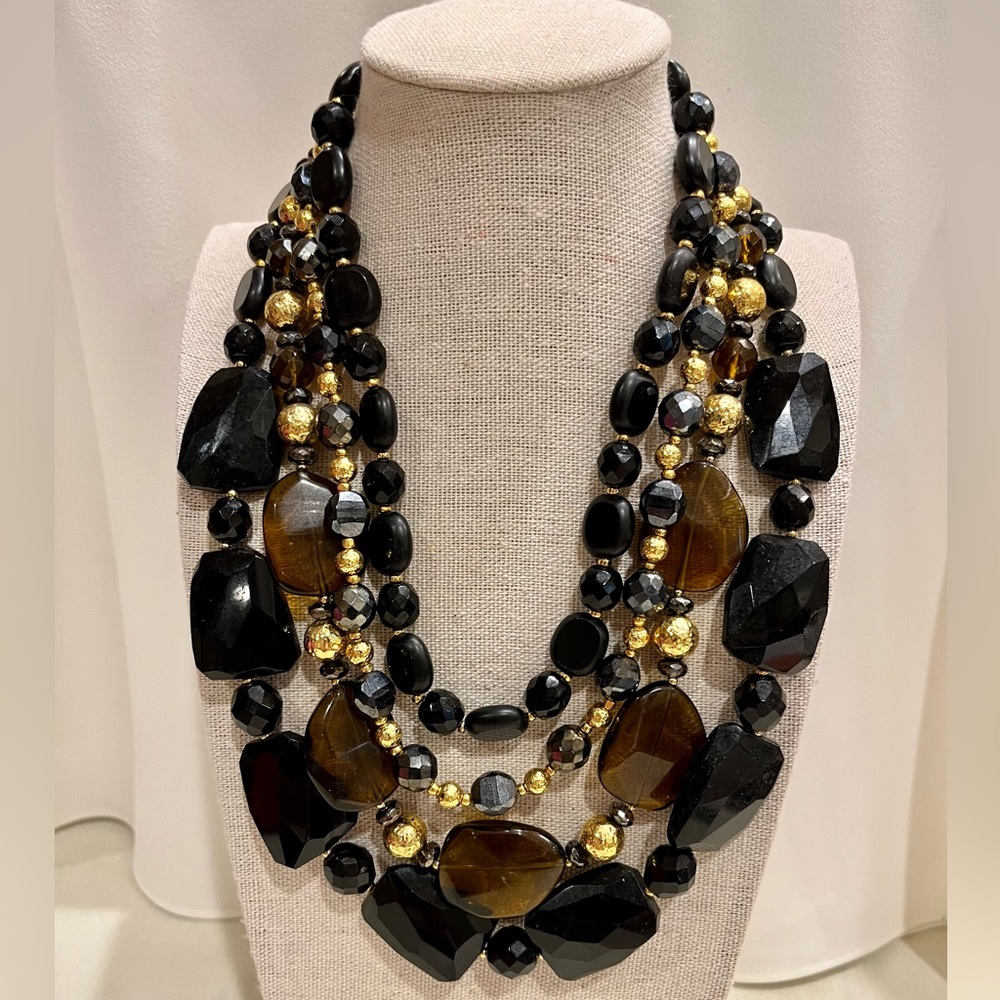 Vintage Signature Barerra Statement Necklace - Picture 2 of 16